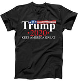 Donald Trump 2020 Election USA Keep America Great USA T-Shirt Black Small