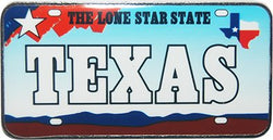 USA-States License Plate Magnets (Texas)