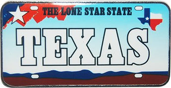 USA-States License Plate Magnets (Texas)