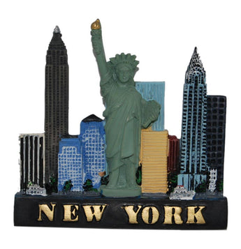 New York City skyline magnet