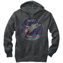 NASA Space Rocket Mens Graphic Lightweight Hoodie,Small