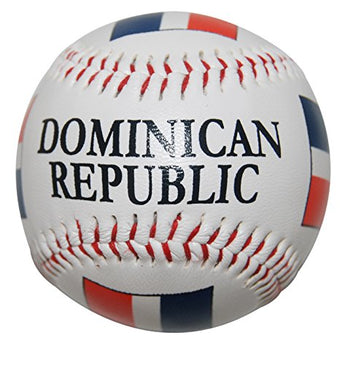 CityDreamShop Dominican Republic Flag Souvenir Baseball