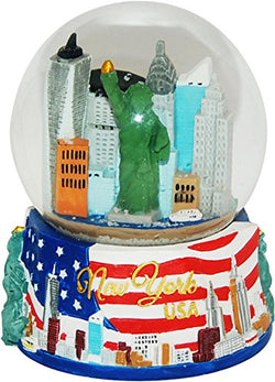 USA Company New York City Skyline Snow Globe, 35 mm