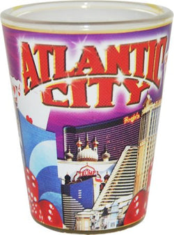 American Cities and States of Cool Shot Glass's (Atlantic City)