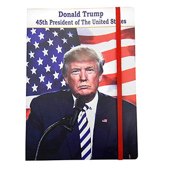 Donald Trump 45th President of the United States Exclusive Novelty Notebook