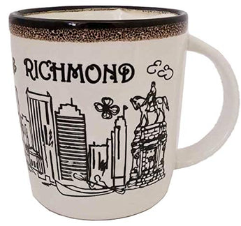 American Cities and States of 11 oz Coffee Mugs (Richmond)