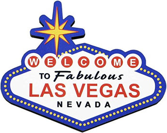 Welcome To Las Vegas Souvenir Refrigerator Magnet