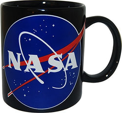 CityDreamShop NASA Space Station Black Coffee mug