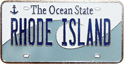 USA-States License Plate Magnets (Rhode Island)