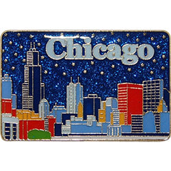 American Cities and States of Magnets (Chicago Skyline 2)