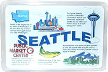 CityDreamShop Seattle Souvenir Playing Cards Featuring The Icons of Seattle
