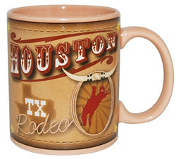 Houston Texas Rodeo Themed 11 Ounce Coffee Mug