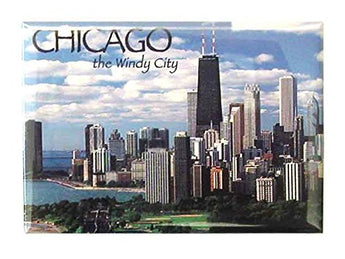 Chicago Skyline Refrigerator Magnet