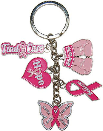 Dangle Keychains Perfect Souvenir Gift Collection (Cure for Cancer)