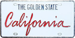 USA-States License Plate Magnets (California)