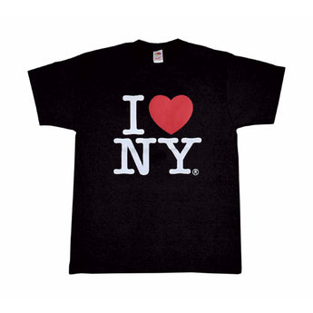 I Love New York Black Classic Tee Shirt  Comes in All Sizes