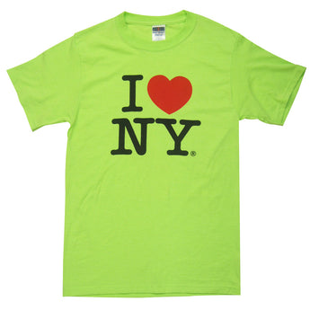 I Love NY Neon Green T-Shirt