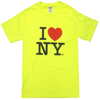 I Love NY Neon Yellow T-Shirt