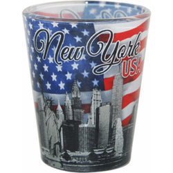 New York Patriotic Shotglass