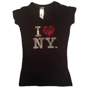Designer I Love NY Women T-Shirt