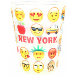 Original Emoji Shotglass with New York Personality