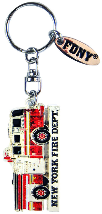 fire truck keychain