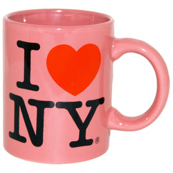 Pink I Love New York Mug