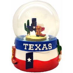 The Great State of Texas Large 65mm Snowglobe