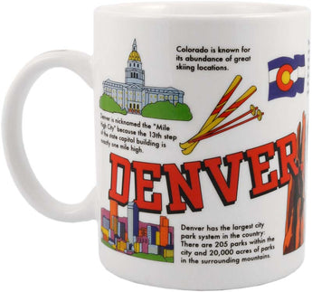History of Denver Colorado Coffee Mug