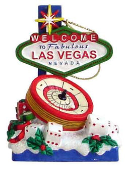 Welcome to Las Vegas Christmas Ornament