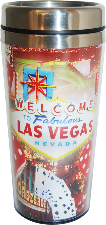 red casino travel mug