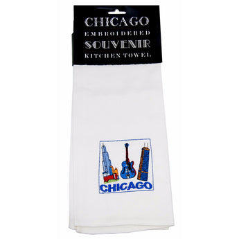 City of chicago famous towel souvenir