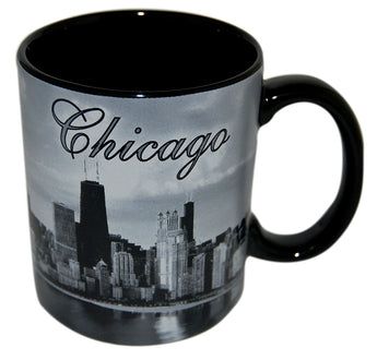 City of Chicago at Night, Skyline Coffee Mug