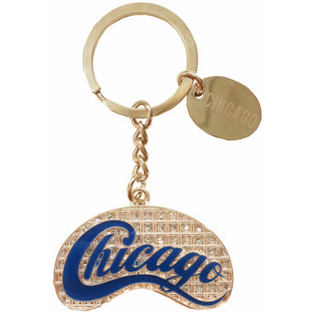 Chicago Cloud Gate Bean Keychain