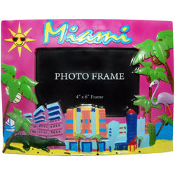 Miami 4x6 Souvenir Picture Frame