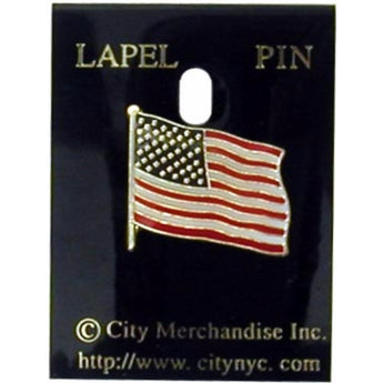 Amercian flag lapel pin